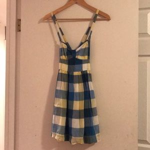 Abercrombie & Fitch Plaid Summer Dress, S